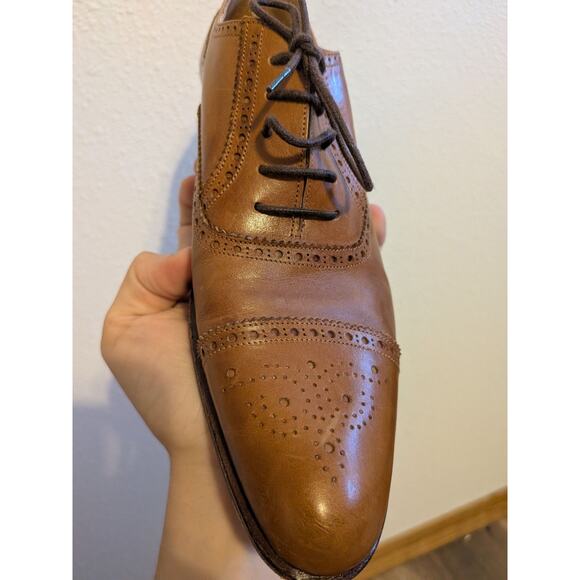 Yanko Semi brogue light brown size 4.5 - Picture 7 of 9